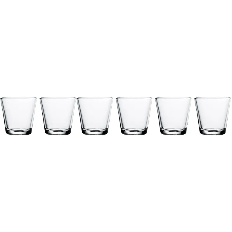 Kartio Wasserglas 21cl 6er Pack Klar by Iittala – product photo