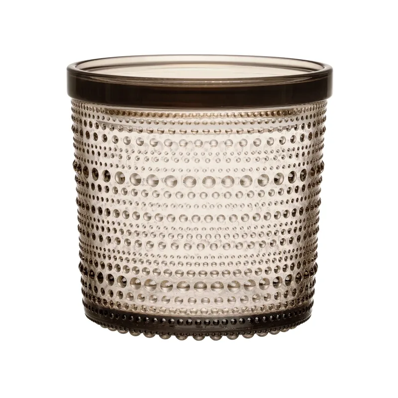 Kastehelmi Dose groß Leinen by Iittala – product photo
