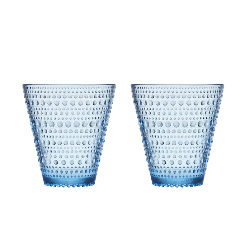 Kastehelmi Glas 2er Pack 30cl aqua by Iittala – product photo