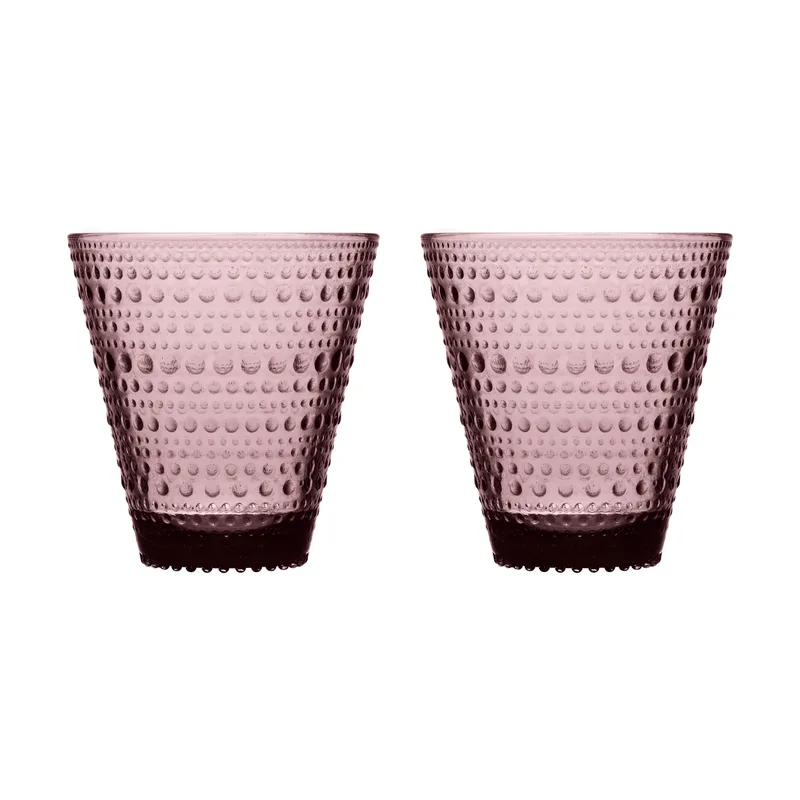 Kastehelmi Glas 2er Pack Heide by Iittala – product photo