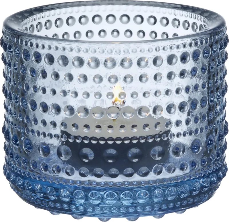Kastehelmi Sfeerlicht - 64 mm - Aqua von Iittala in Lichtblauw – Produktfoto