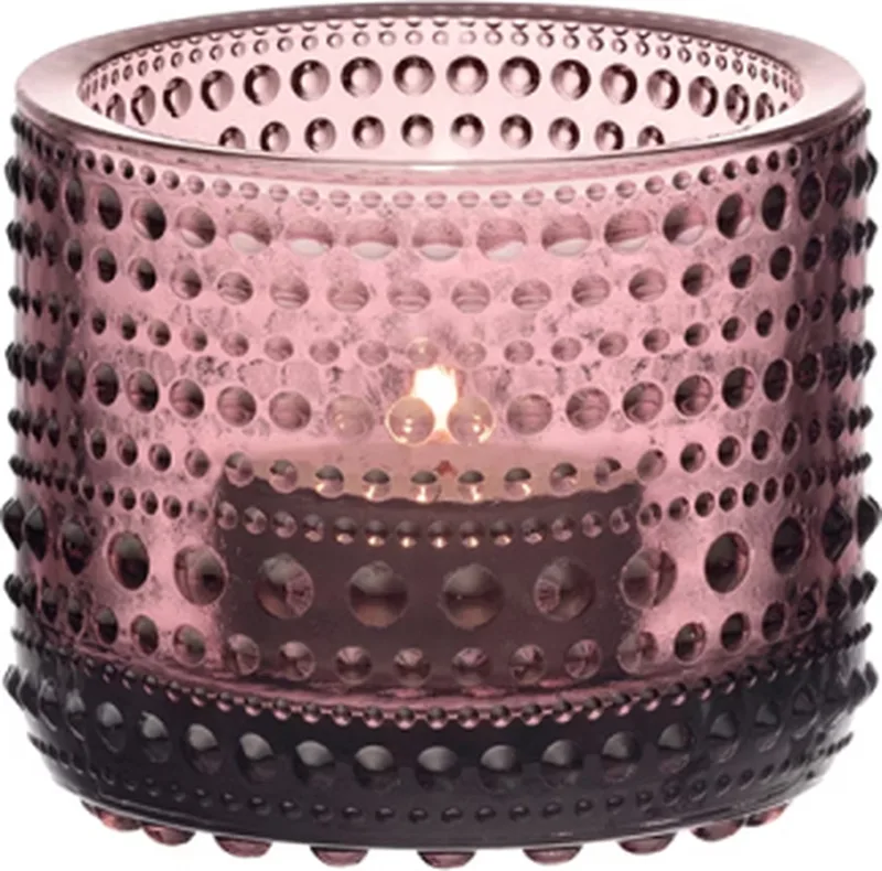 Kastehelmi Sfeerlichtje 6,4 cm calluna von Iittala in Roze – Produktfoto