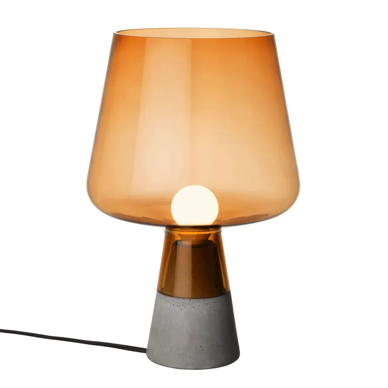 Leimu Tischleuchte 380 x 250mm Braun by Iittala – product photo