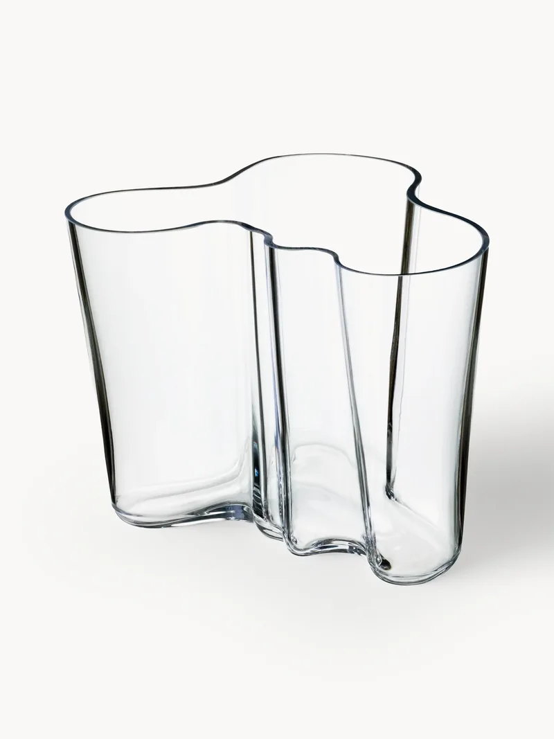 Mondgeblazen vaas Alvar Aalto, H 16 cm van Iittala – productfoto