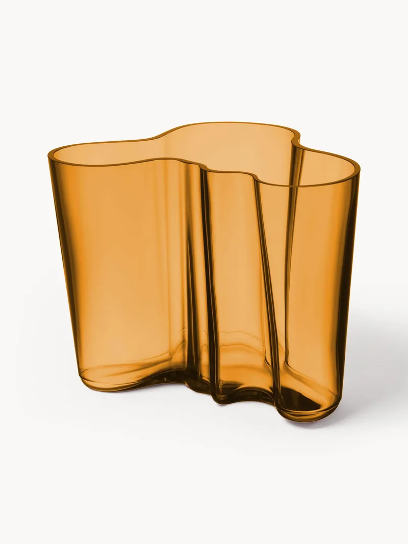 Mondgeblazen vaas Alvar Aalto, H 16 cm de Iittala – photo du produit