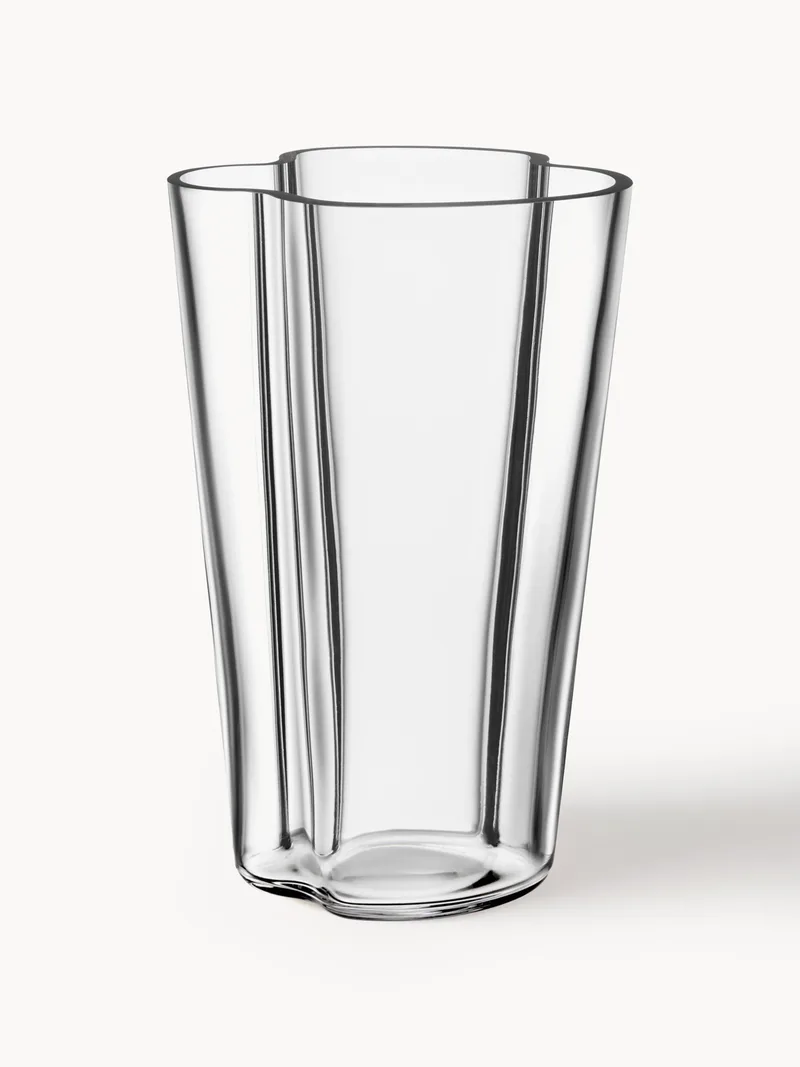Mondgeblazen vaas Alvar Aalto, H 22 cm by Iittala – product photo