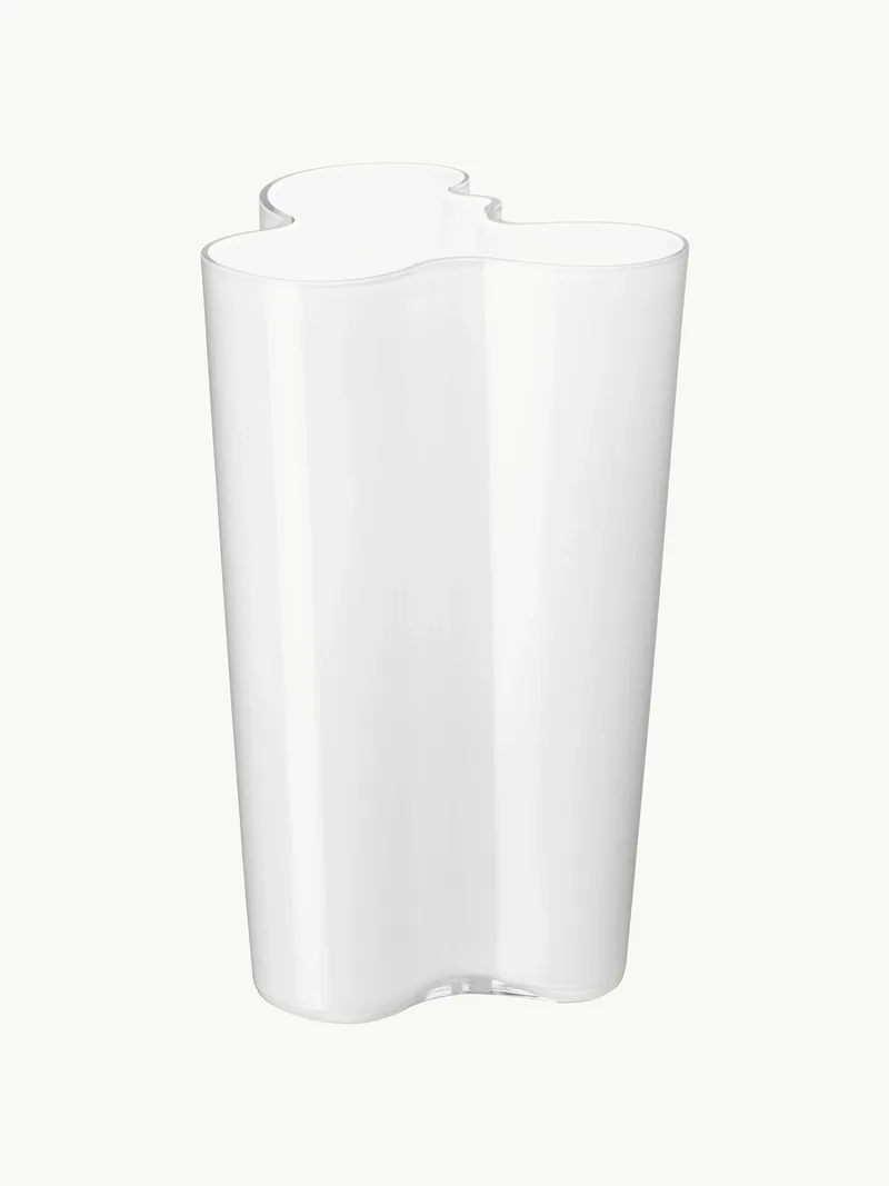 Mondgeblazen vaas Alvar Aalto, H 25 cm van Iittala – productfoto