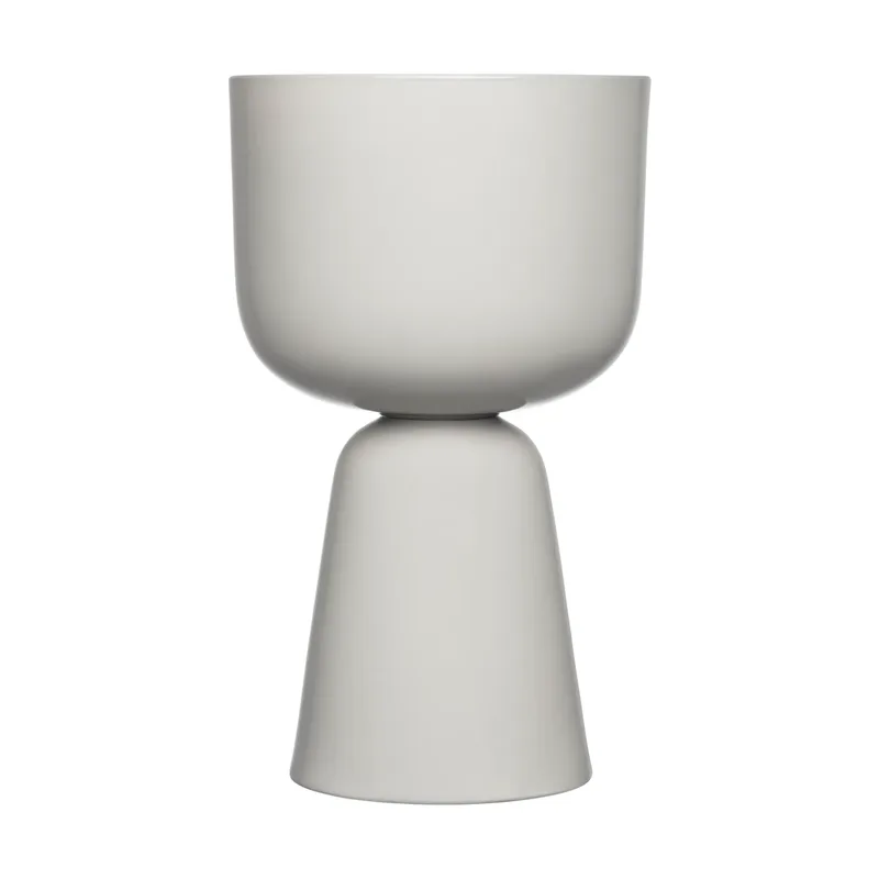 Nappula Blumentopf 24,5x40 cm Hellgrau van Iittala – productfoto