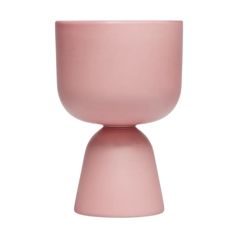 Nappula Blumentopf Matt Rosa, 19 x 12,5 cm by Iittala – product photo