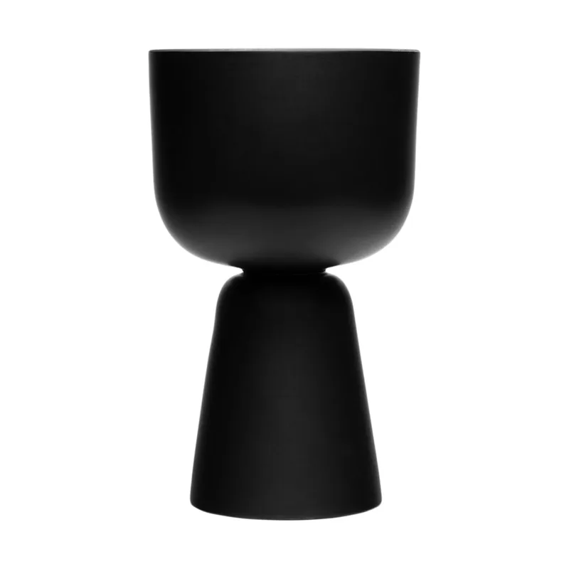 Nappula Blumentopf Matt schwarz, 23x19 cm by Iittala – product photo