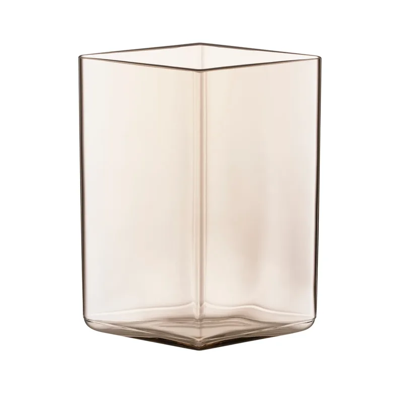 Ruutu Vase 11,5 x 14cm Leinen by Iittala – product photo