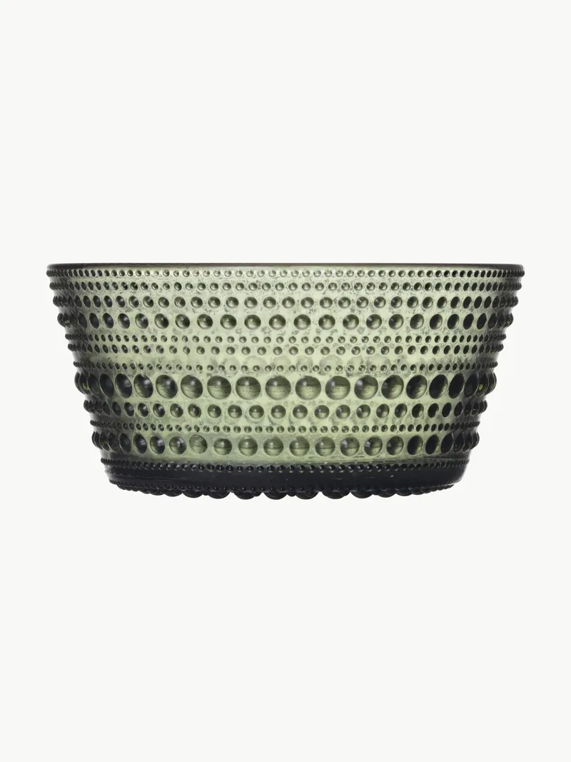 Schaal Kastehelmi 23 cl, dennegroen van Iittala – productfoto