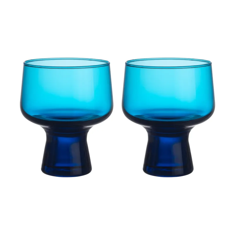Solare Kelch 29 cl 2er-Pack Electric Blue von Iittala – Produktfoto