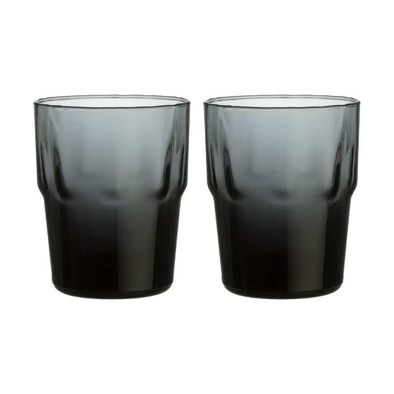 Solare Trinkglas 31 cl 2er-Pack Stahlgrau från Iittala – produktbild