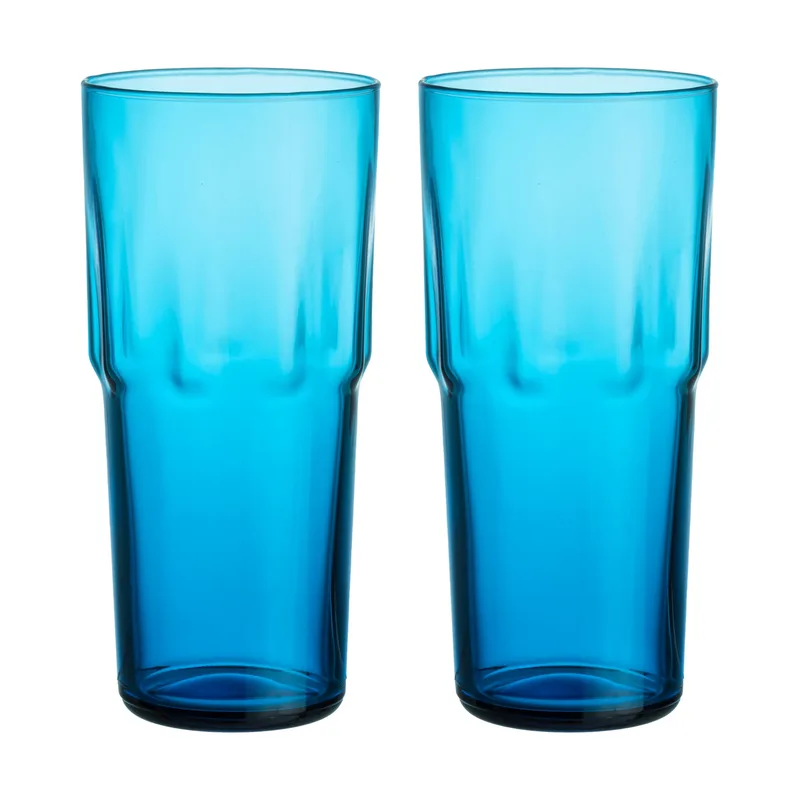 Solare Trinkglas hoch 39 cl 2er-Pack Electric Blue by Iittala – product photo