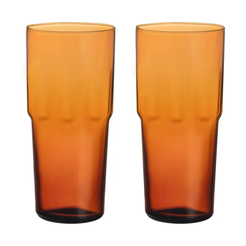 Solare Trinkglas hoch 39 cl 2er-Pack Kupfer van Iittala – productfoto