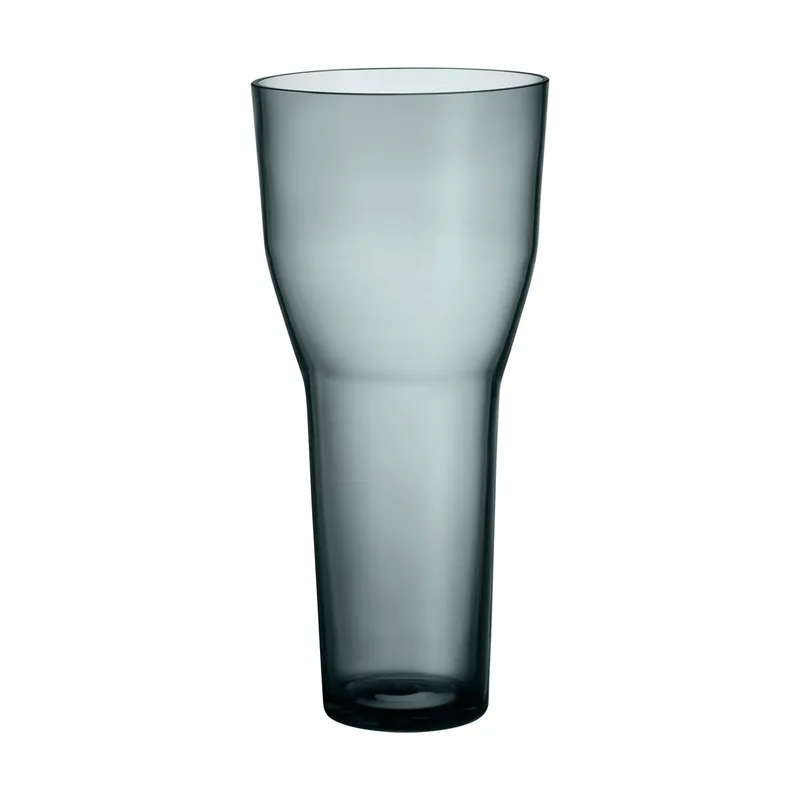 Solare Vase hoch Ø12x26 cm Stahlgrau van Iittala – productfoto