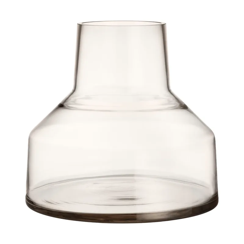 Solare Vase niedrig Ø22x20 cm Leinen von Iittala – Produktfoto