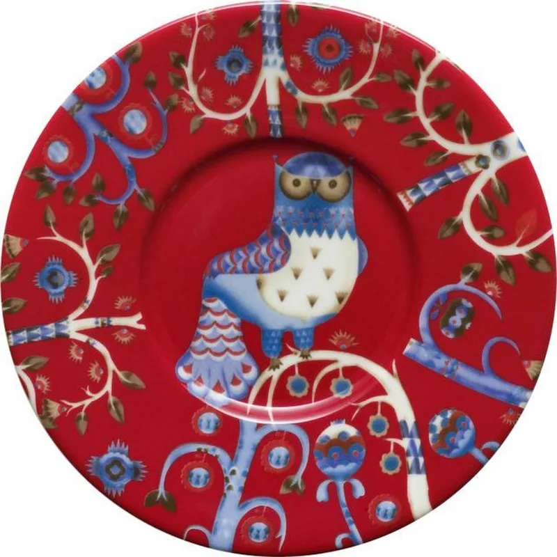 Taika Bord - 15 cm von Iittala in Rood – Produktfoto