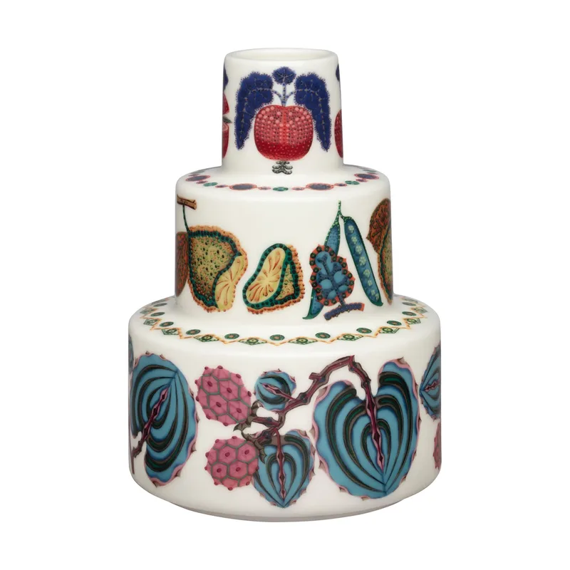 Taika Sato Vase Ø13x18 cm Weiß-bunt från Iittala – produktbild