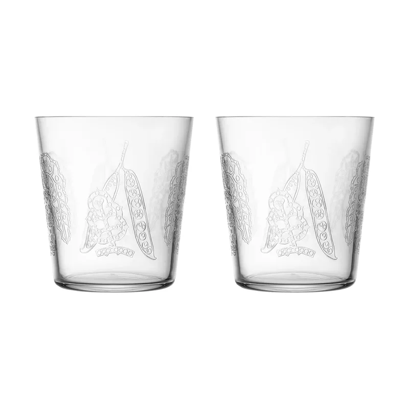 Taika Sato Wasserglas 38 cl 2er Pack Klar by Iittala – product photo