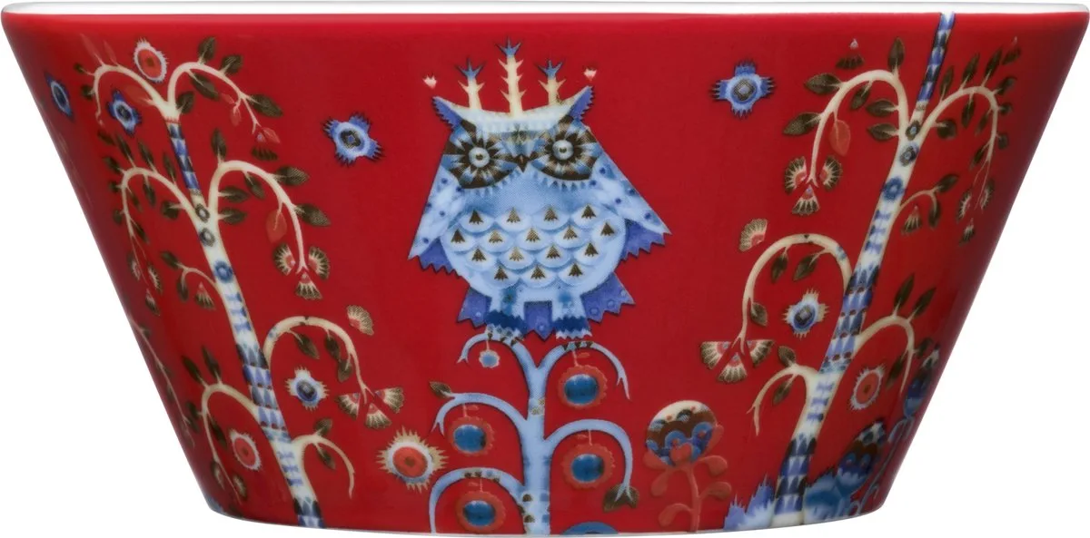 Taika Schaal - 0.6 l by Iittala in Red – product photo