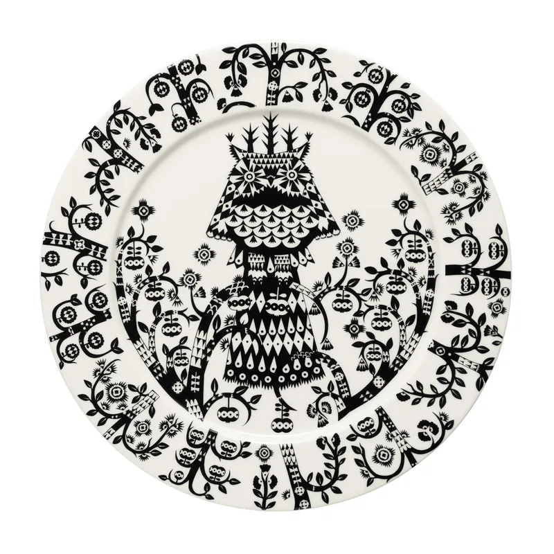Taika Teller 27cm Schwarz by Iittala – product photo