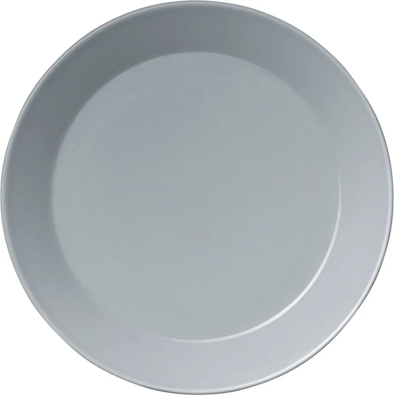 Teema Bord - 17 cm - Grijs de Iittala en Lichtgrijs – photo du produit