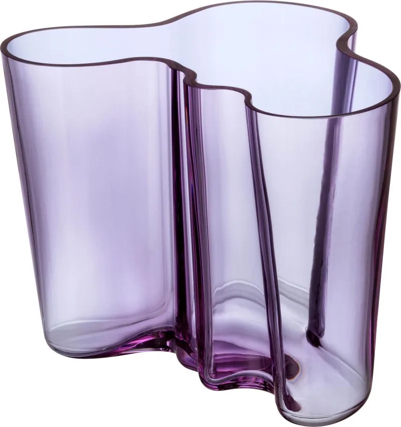 Vaas Alvar Aalto 160 mm von Iittala in Paars – Produktfoto