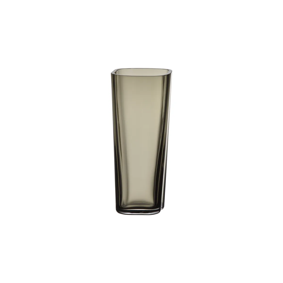 Vase Aalto - Grau - mundgeblasenes Glas - Designer Alvar Aalto von Iittala – Produktfoto