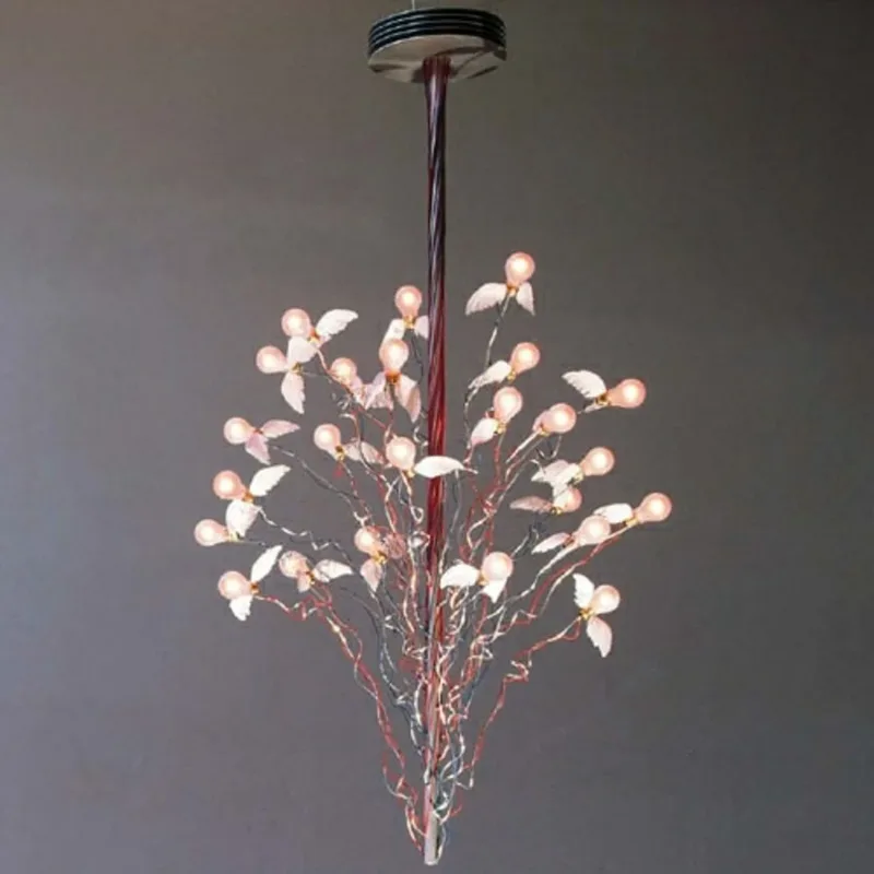 Birds Birds Birds hanglamp, rood/blauw, 190 cm - Ingo Maurer - Woonkamer - Andere fra Ingo Maurer – produktbillede