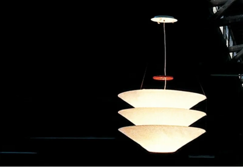 Floatation 3 Hanglamp Ø75 2m - Ingo Maurer - Woonkamer - Papier / Karton by Ingo Maurer – product photo