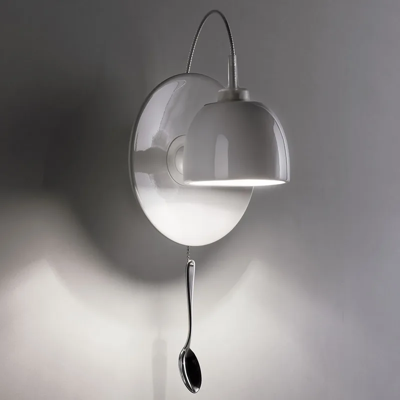 Light Au Lait Wandlamp - Ingo Maurer - Woonkamer - Designer - Keramiek - 1 lamp by Ingo Maurer – product photo