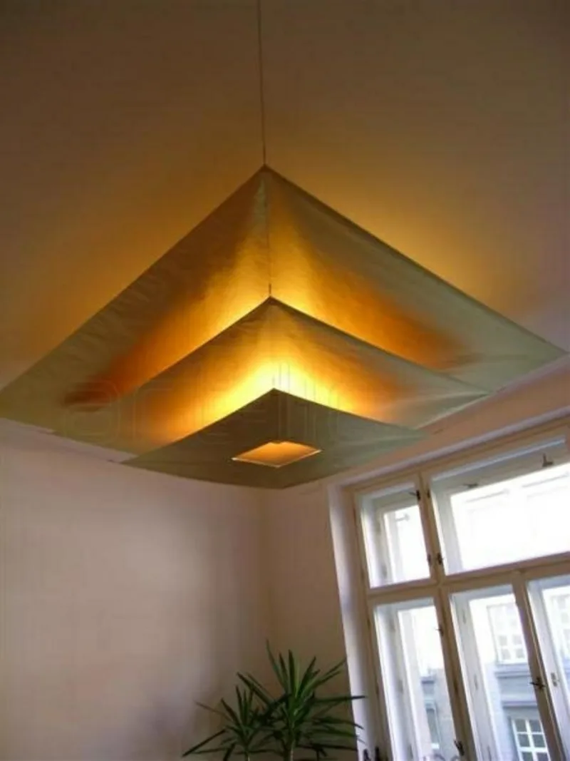 Lil Luxury Plafondlamp Goud - Ingo Maurer - Woonkamer - Papier / Karton de Ingo Maurer – photo du produit