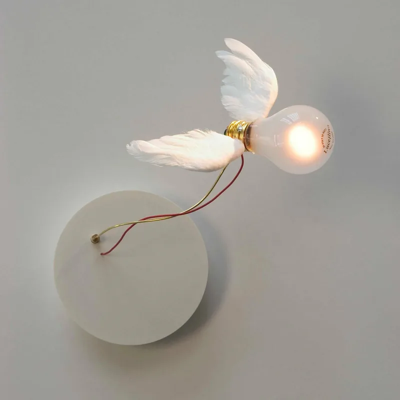 Lucellino Nt Wandlamp - Ingo Maurer - Woonkamer - Designer - Rond van Ingo Maurer – productfoto
