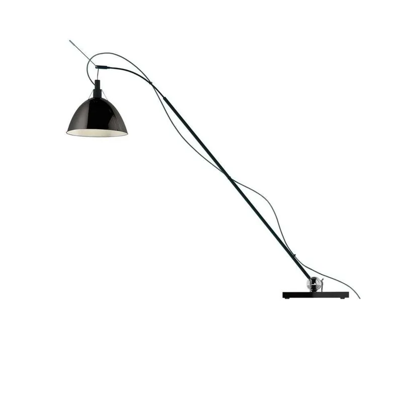 Max. Kugler LED Vloerlamp Black - Ingo Maurer - Woonkamer - Aluminium by Ingo Maurer – product photo