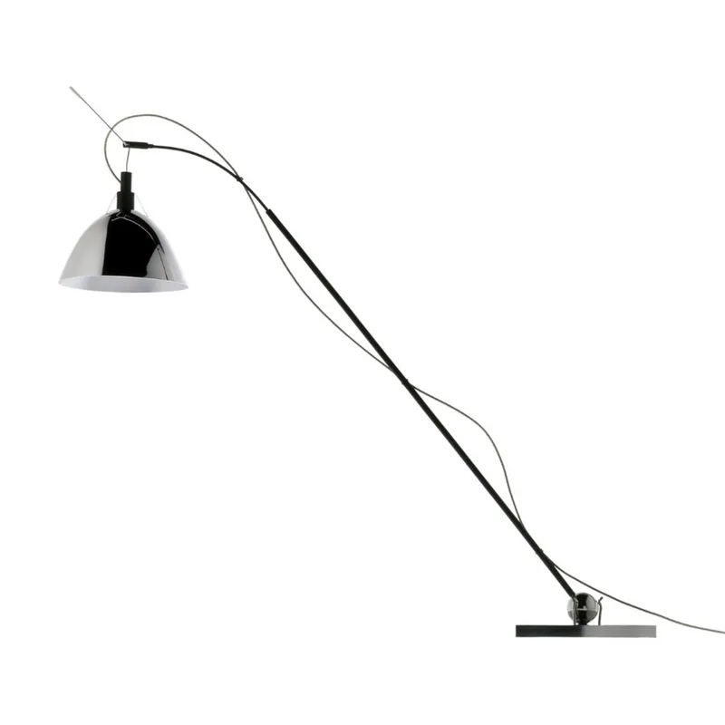 Max. Kugler LED Vloerlamp Chrome - Ingo Maurer - Woonkamer - Aluminium by Ingo Maurer – product photo