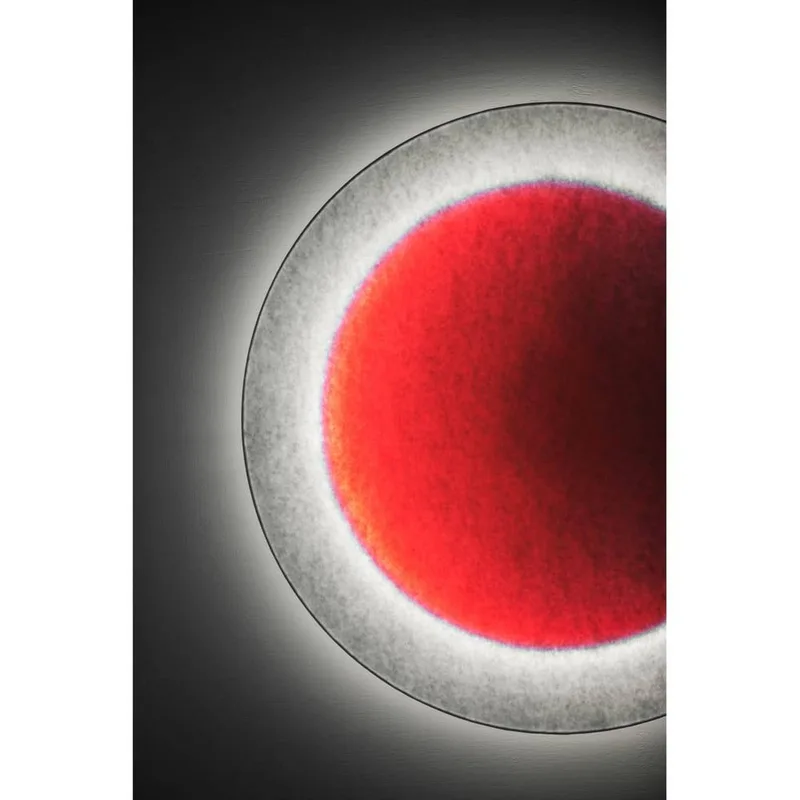 Moodmoon R85 Wandlamp RGBW White - Ingo Maurer - Woonkamer - Papier / Karton fra Ingo Maurer – produktbillede