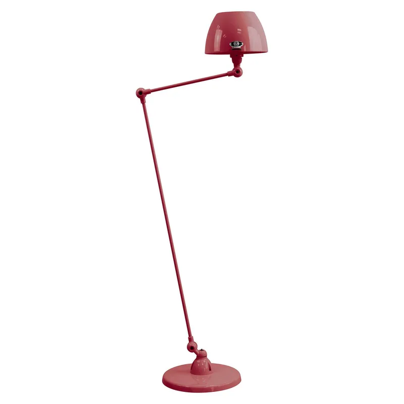 Aicler AIC833vloerlamp 80+30cm by Jieldé in Bordeauxrood – product photo