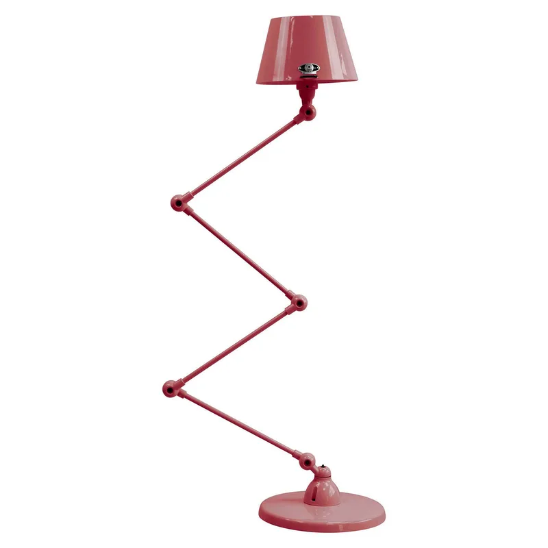 Aicler AID433 vloerlamp 4x30cm by Jieldé in Bordeauxrood – product photo