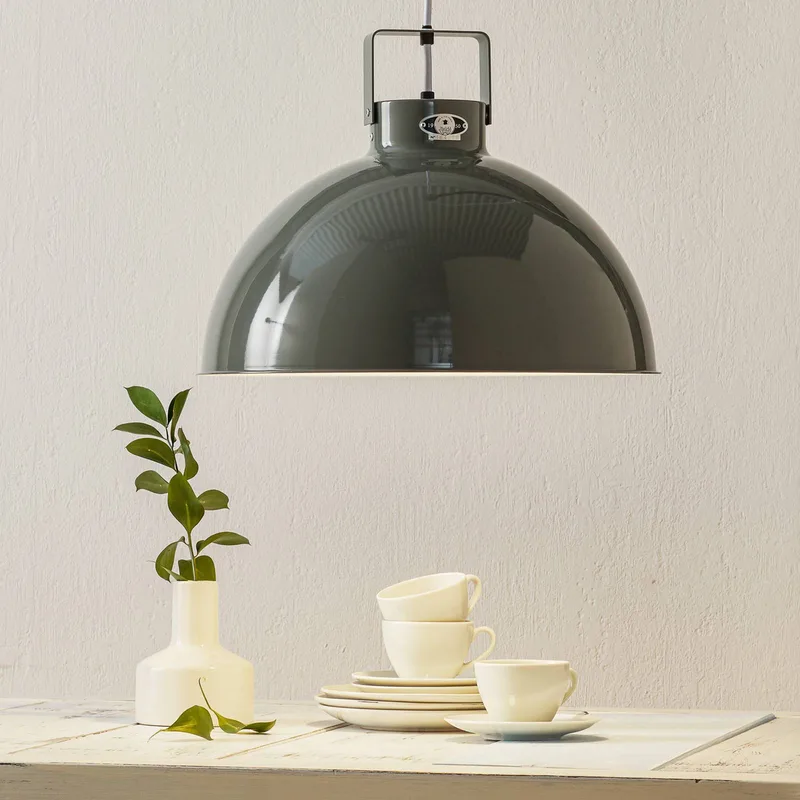 Dante D450 hanglamp, Ø 45 cm by Jieldé in Grey – product photo