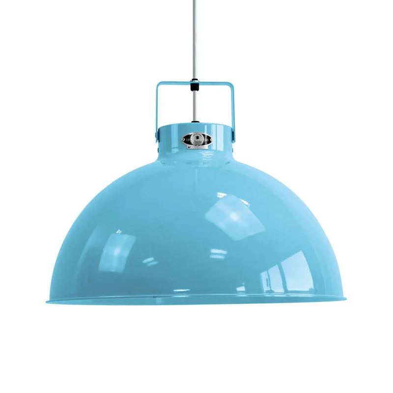 Dante D450 hanglamp, Ø 45 cm van Jieldé in Lichtblauw – productfoto