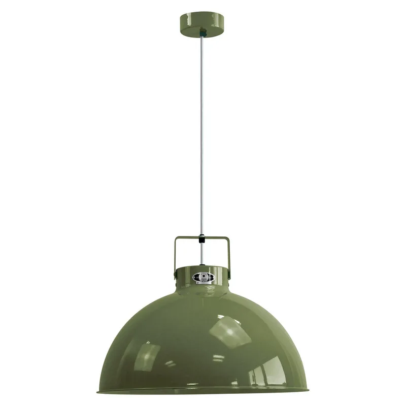 Dante D450 hanglamp, Ø 45 cm van Jieldé in Olijfgroen – productfoto 2 van 2