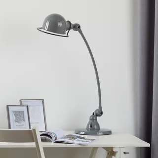 Loft C6000 tafellamp, gebogen de Jieldé en Gris – photo du produit 2 sur 5