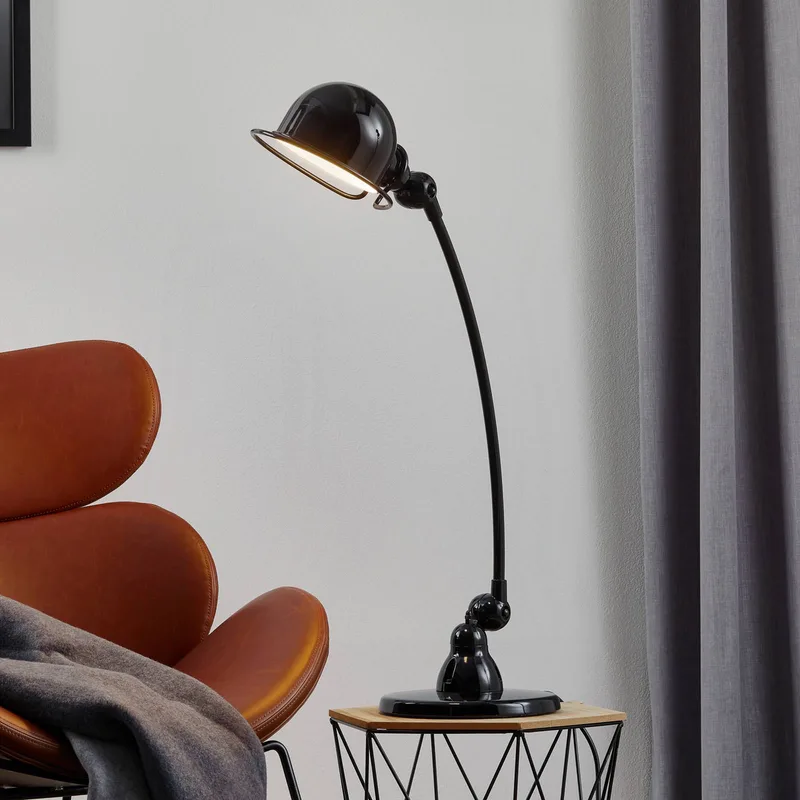 Loft C6000 tafellamp, gebogen van Jieldé in Zwart – productfoto