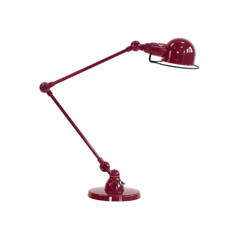 Signal SI333 tafellamp met voet, bordeaux rood by Jieldé in Wijnrood – product photo