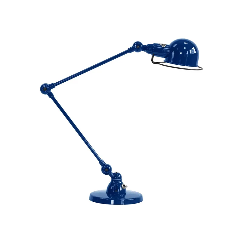 Signal SI333 tafellamp met voet fra Jieldé i Saffierblauw – produktbillede