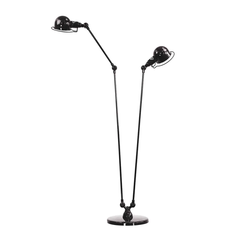 Signal SI8380 vloerlamp, 2-lamps by Jieldé in Black – product photo