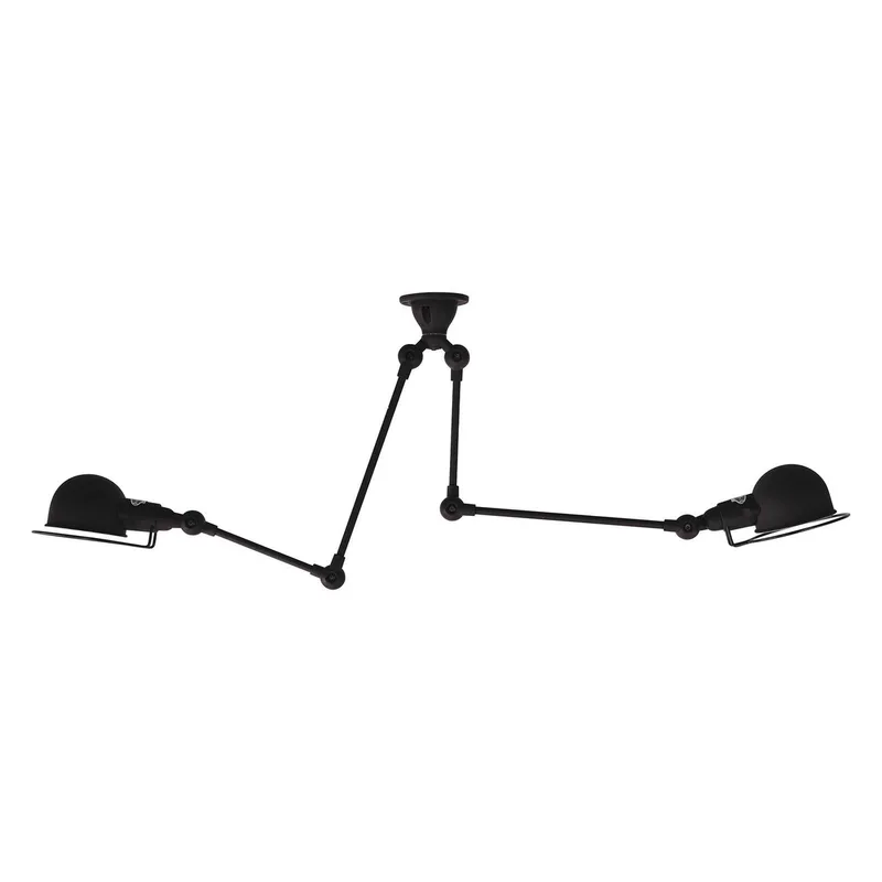 Signal Sky3773 plafondlamp, 2-lamps zwart by Jieldé in Glanzend zwart – product photo
