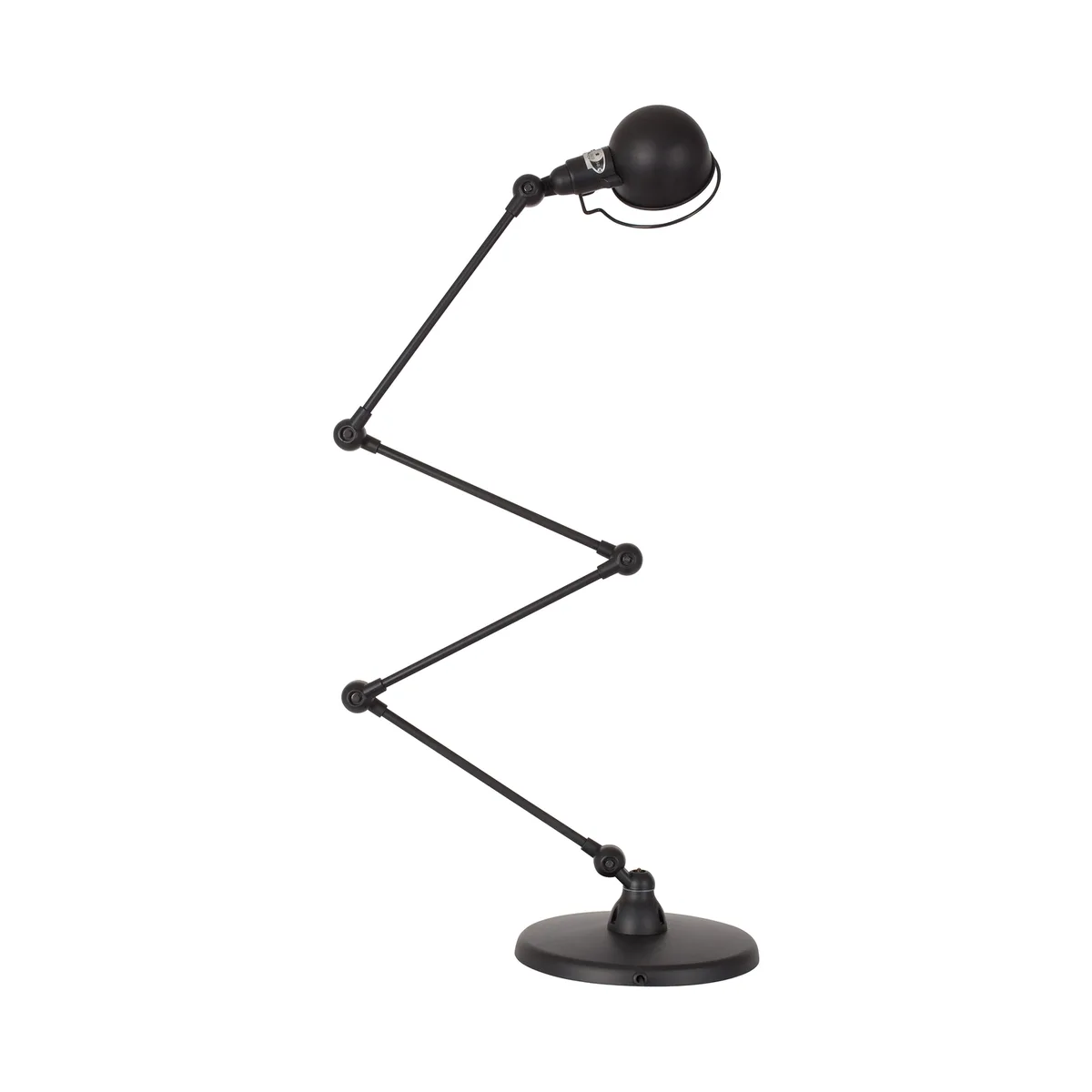 Stehleuchte Signal - Schwarz - rostfreier Stahl - Designer Jean-Louis Domecq by Jieldé – product photo